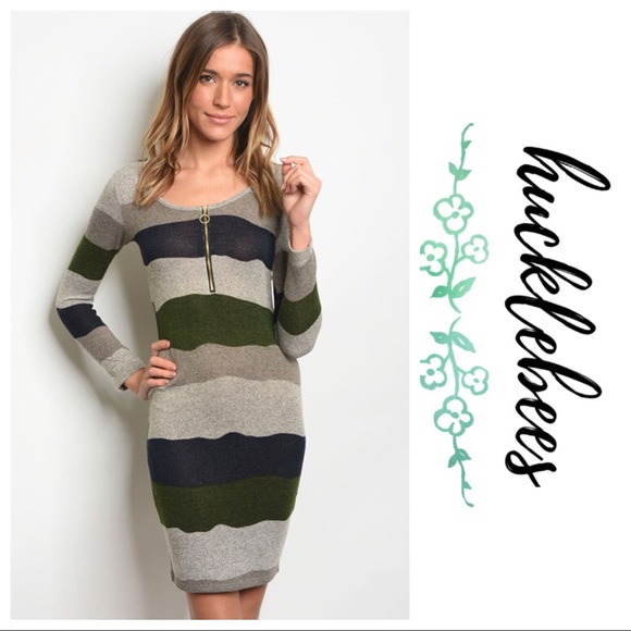 Dresses & Skirts - Willow Wavy Striped Dress